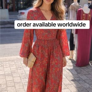 tie top and skirt pantaloon